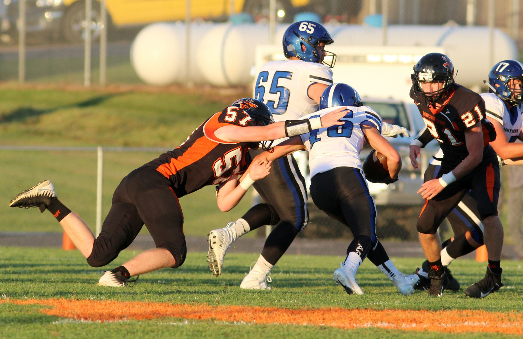 Saint Croix Central at Elk Mound football 8-29-19
